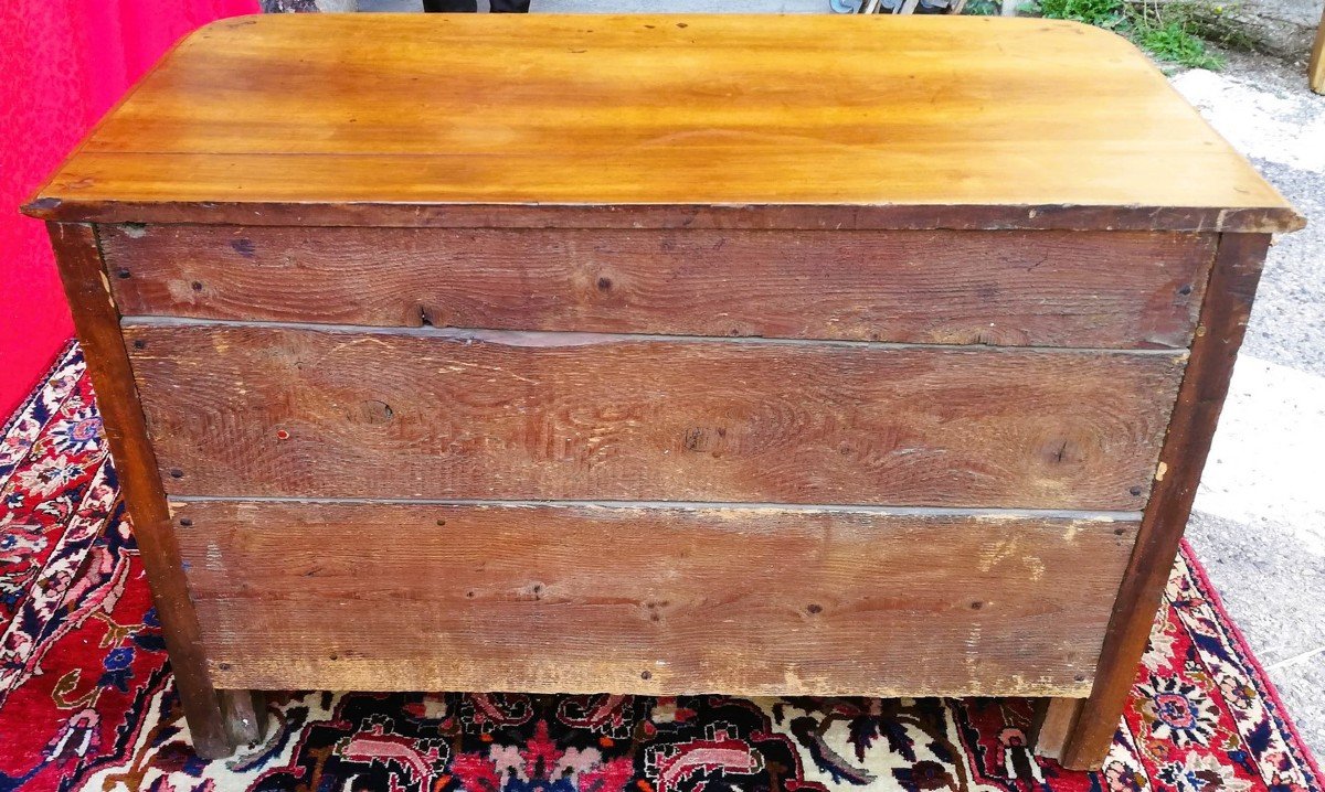 Louis XIV Chest Of Drawers In Walnut-photo-5