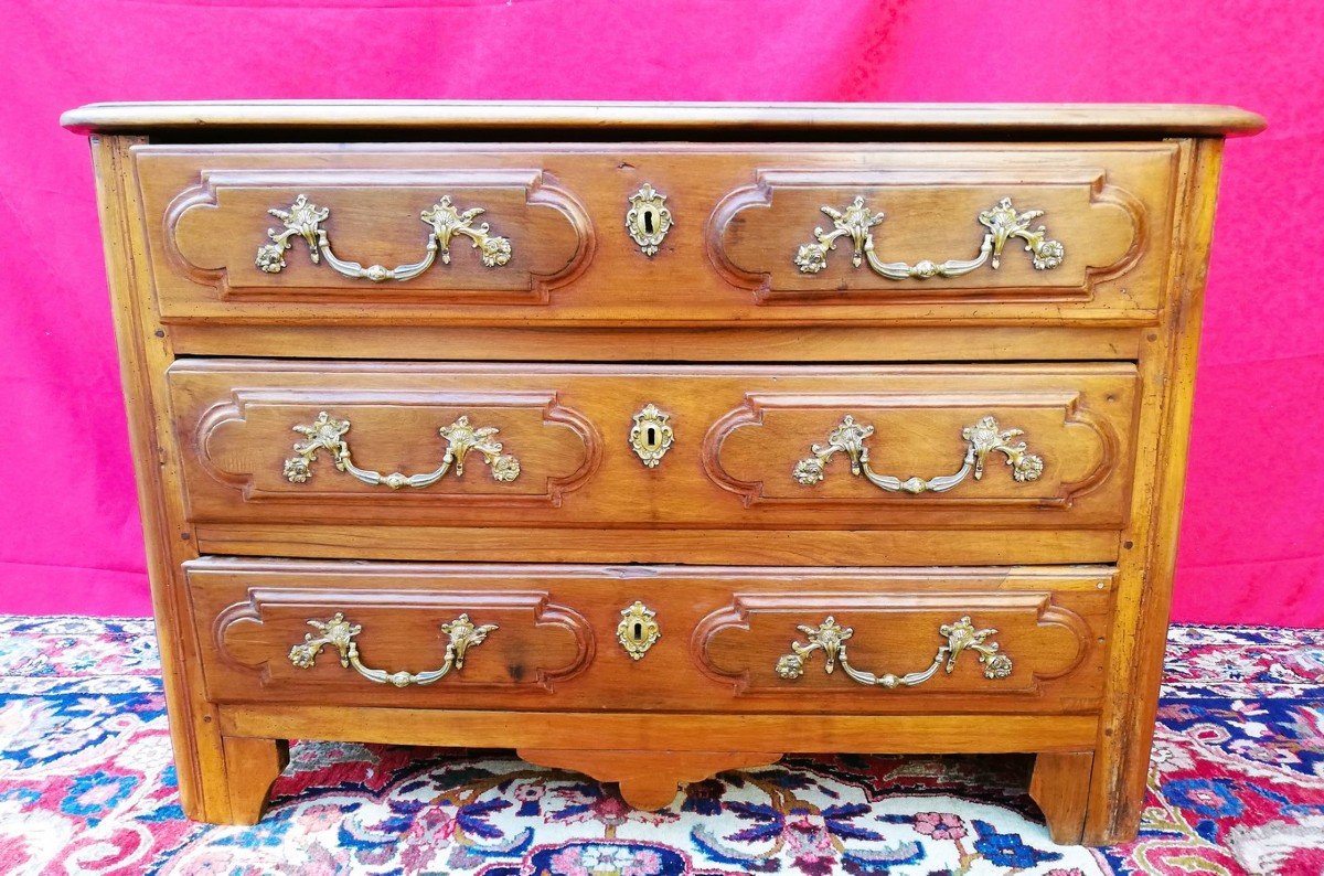 Louis XIV Chest Of Drawers In Walnut