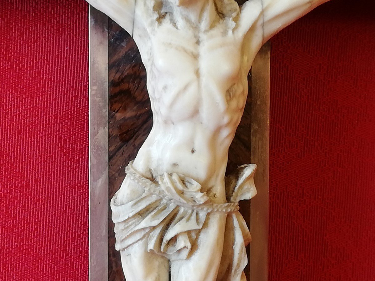 19th Century Ivory Christ -photo-2