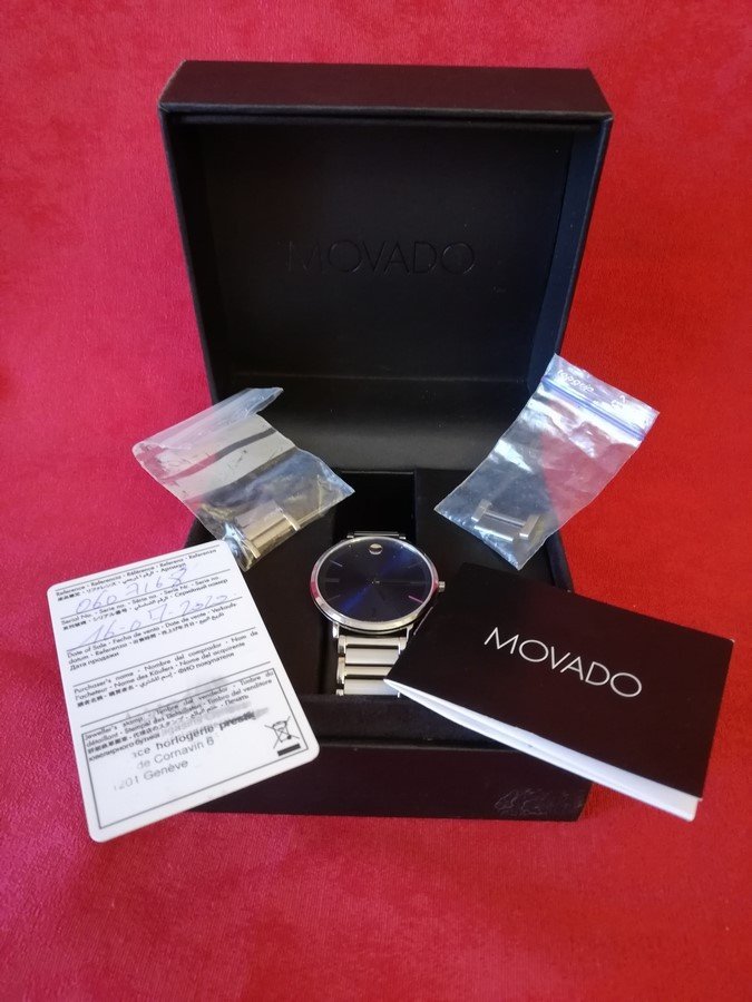 Montre MOVADO à quartz-photo-6