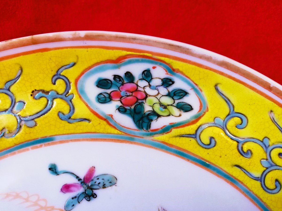 Assiette de la Chine Qianlong-photo-2