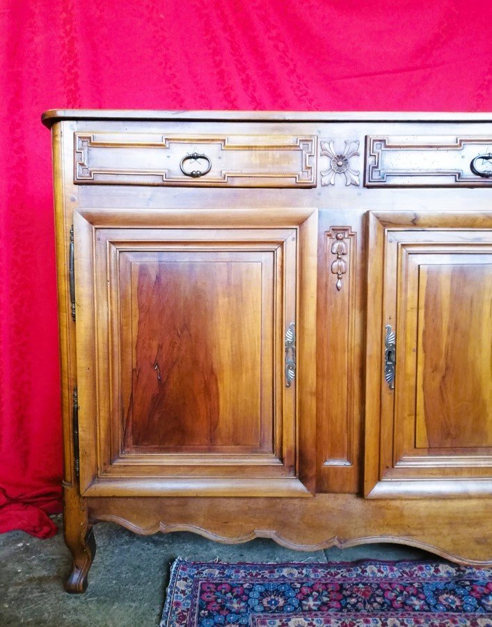 Enfilade quatre portes en bois fruitier -photo-2