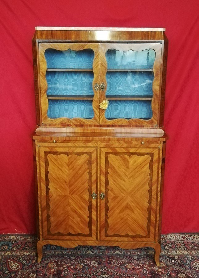 Rosewood Display Cabinet  