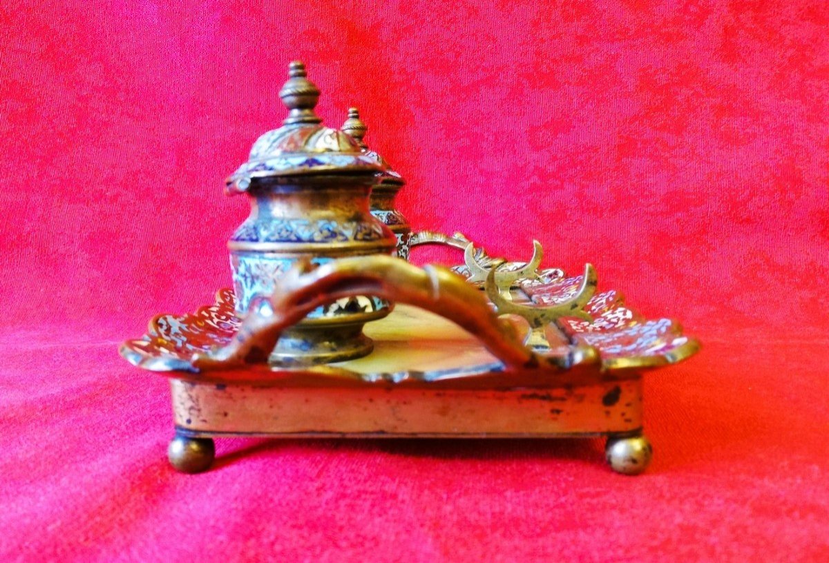 Cloisonné Inkwell -photo-2