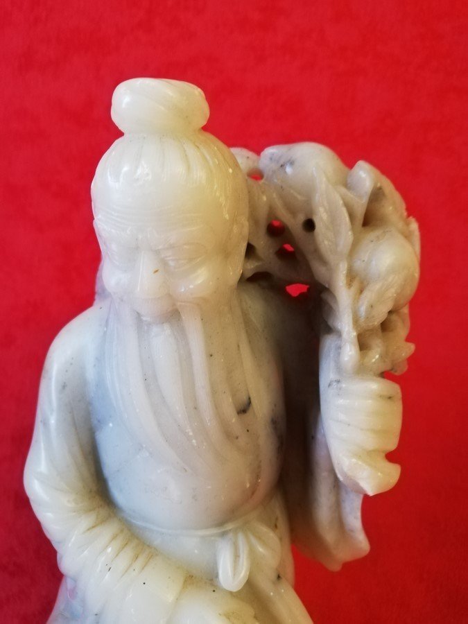 Two Hard Stone Statues From China-photo-4