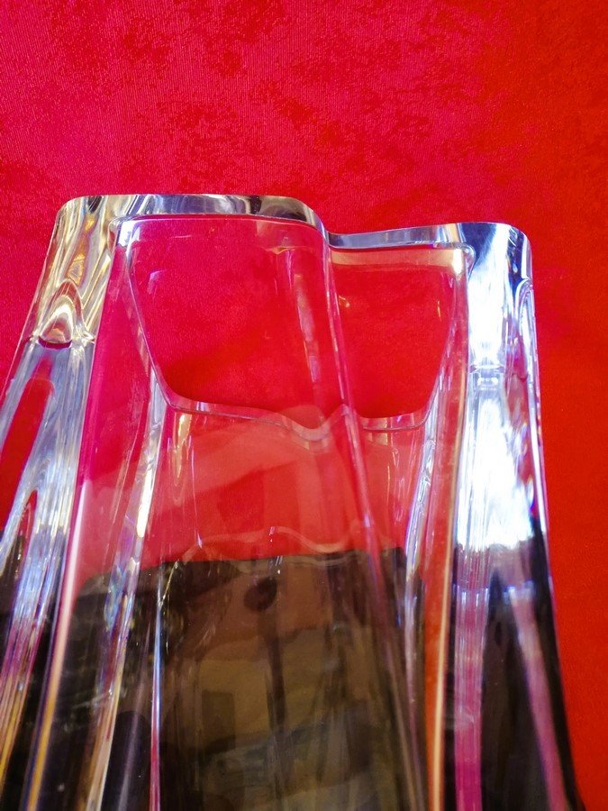 Grand vase en cristal Daum-photo-5