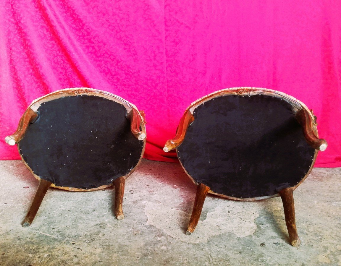 Pair Of 18th Century Armchairs-photo-7