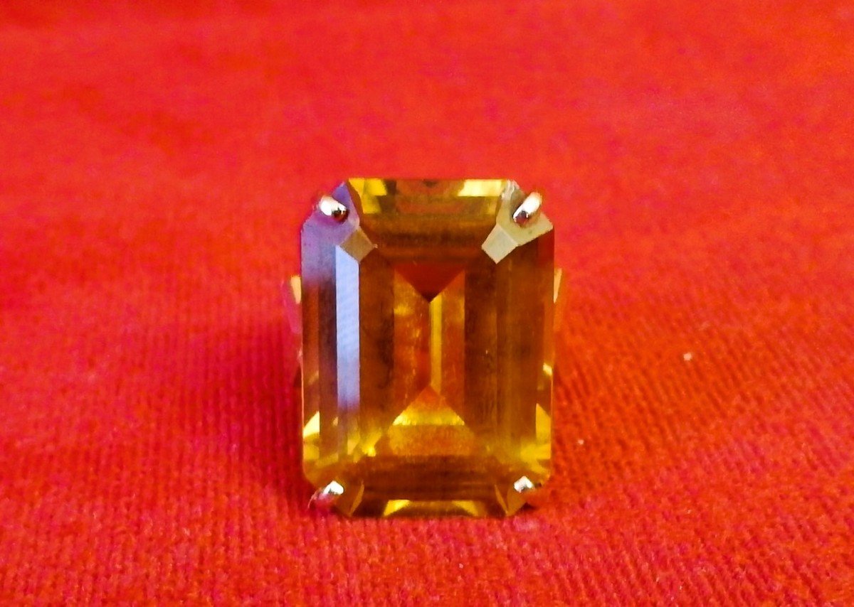 Gold And Stone Ring-photo-2