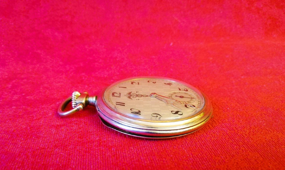 Gold Plated Pocket Watch-photo-3