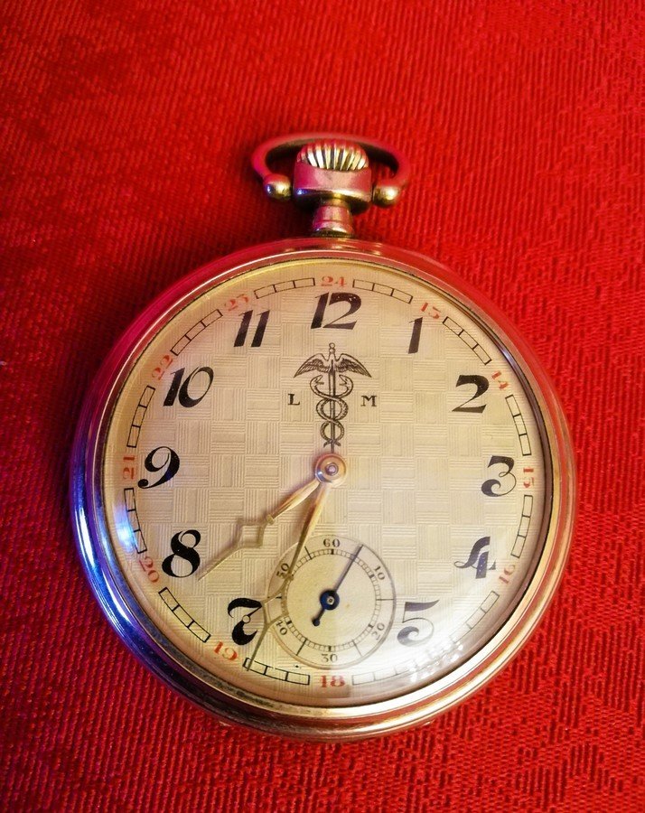 Gold Plated Pocket Watch