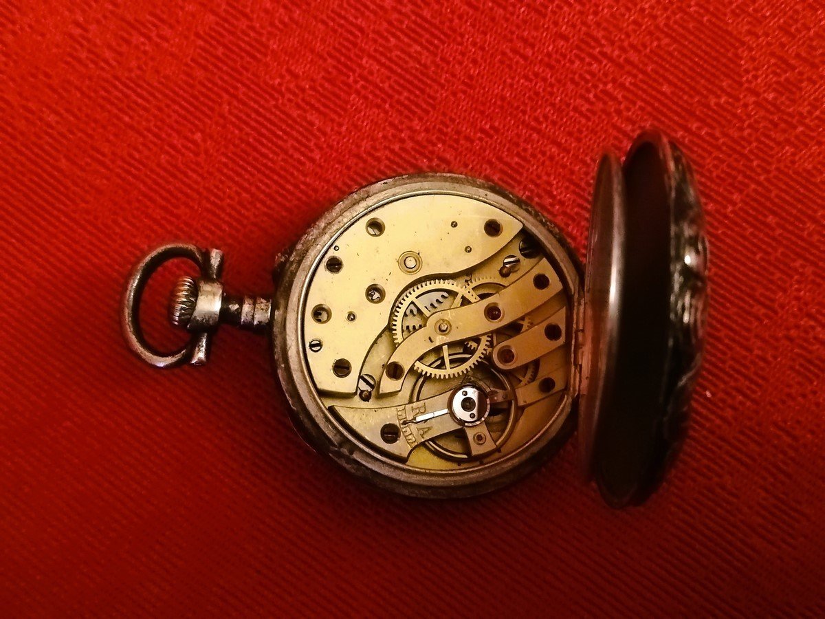 Silver Collar Watch -photo-2