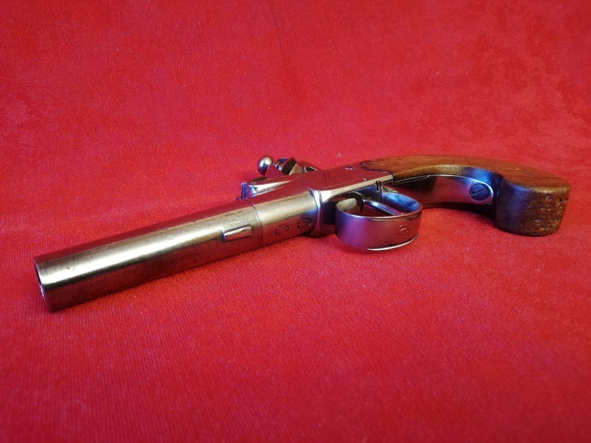 English Flintlock Pistol -photo-3