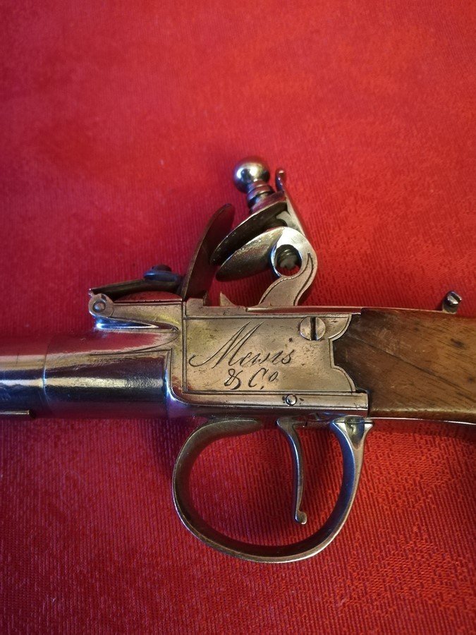 English Flintlock Pistol -photo-1