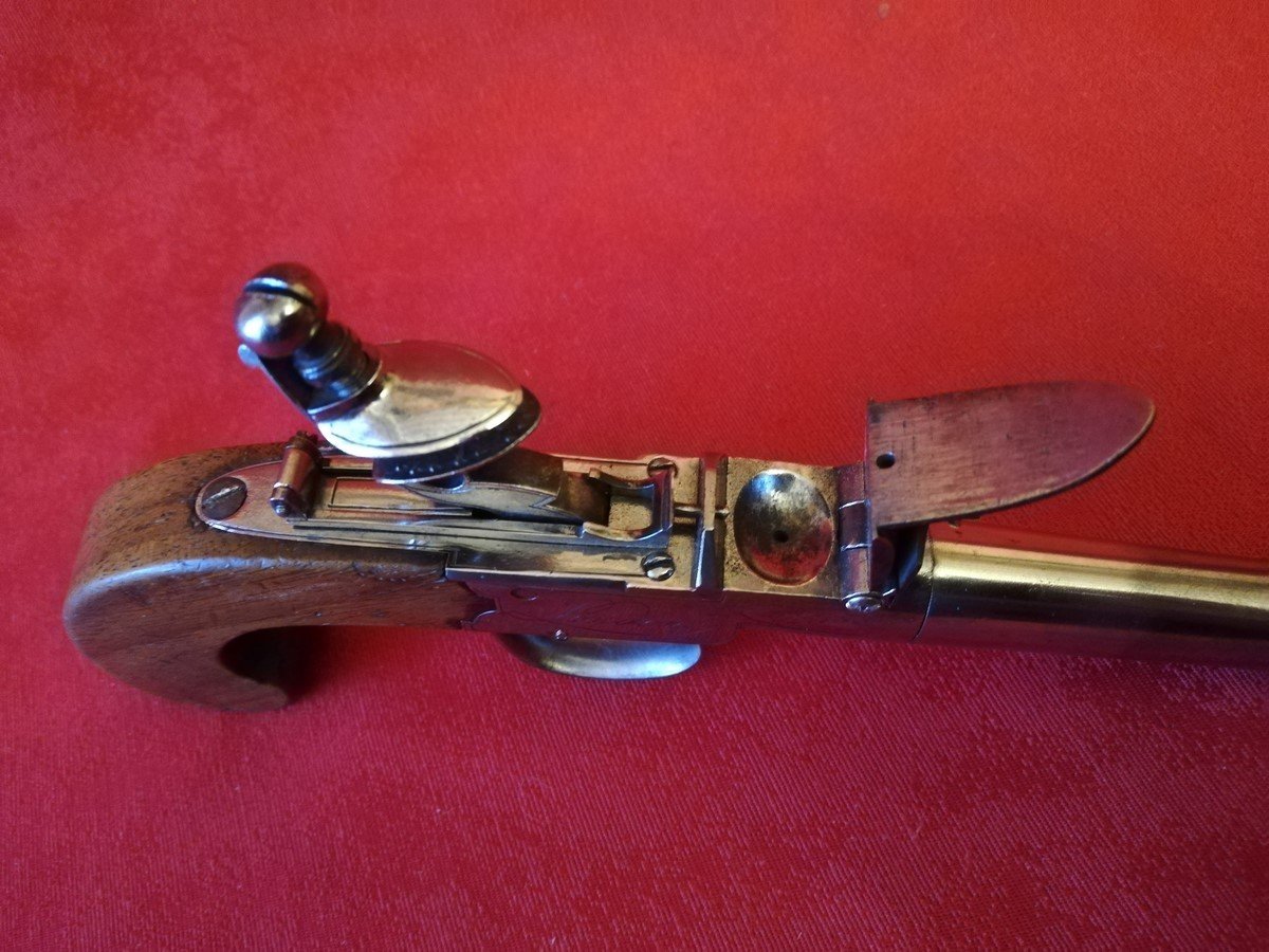 English Flintlock Pistol -photo-2