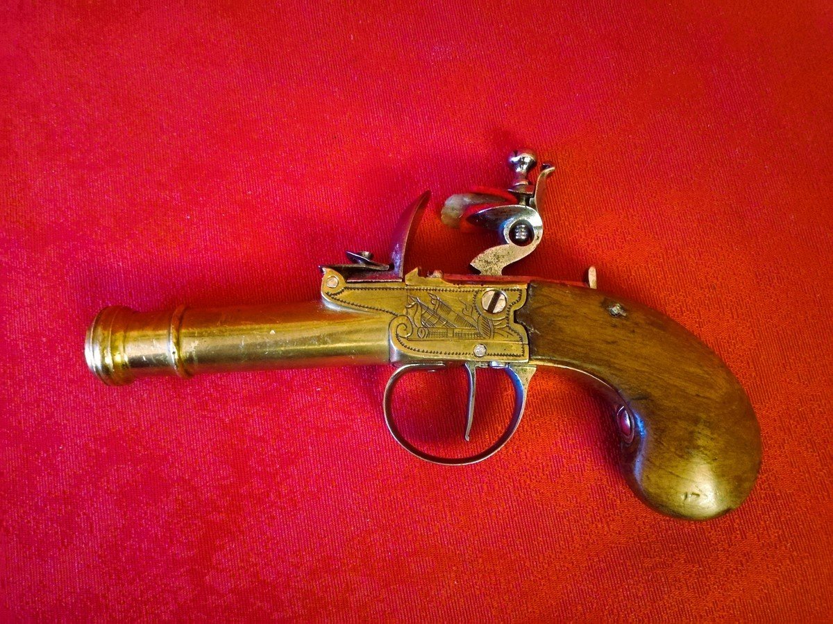 Scottish Flintlock Pistol  -photo-4