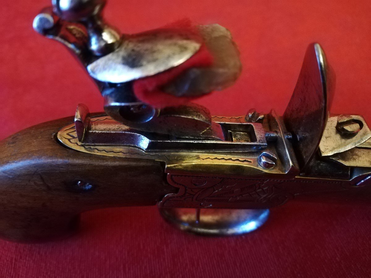 Scottish Flintlock Pistol  -photo-3