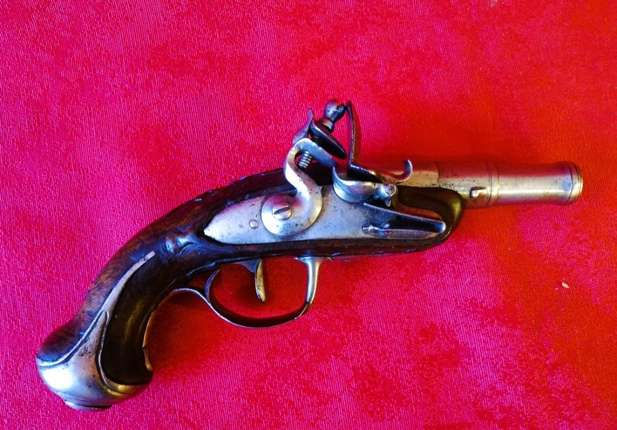 Pistolet à silex 18ème siècle