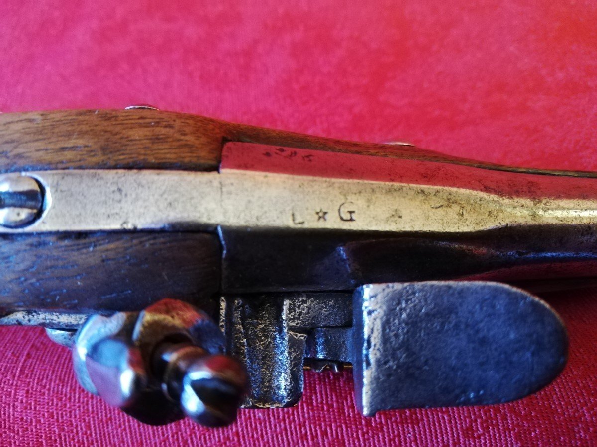 Small Flintlock Pistol 18th Century   -photo-3