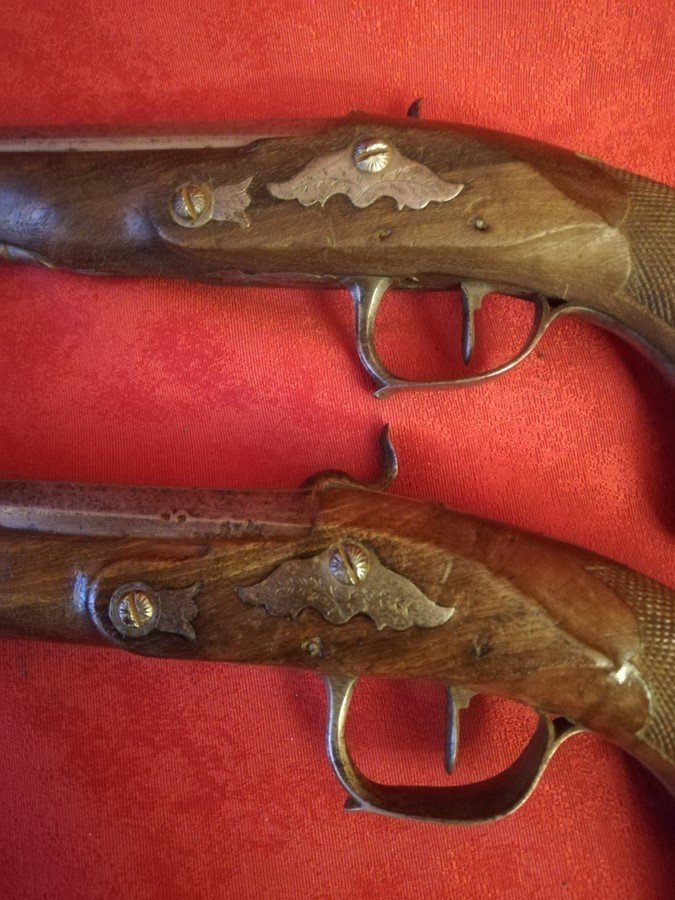 Pair Of Percussion Pistols -photo-3