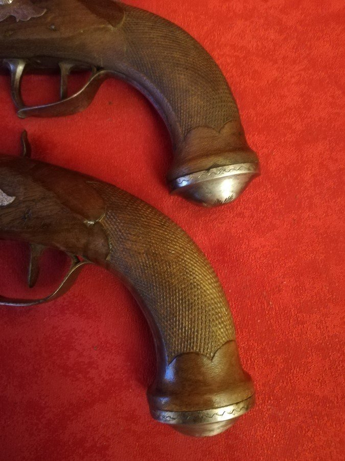 Pair Of Percussion Pistols -photo-4