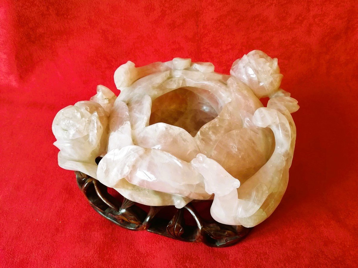 Rose Quartz Libation Cup -photo-2