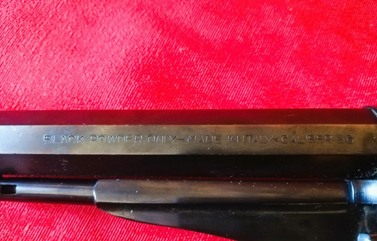 Réplique de pistolet à poudre noire -photo-3