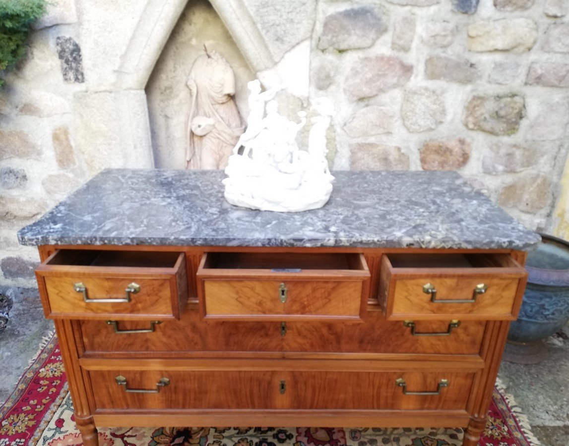 Louis XVI Period Chest Of Drawers-photo-3