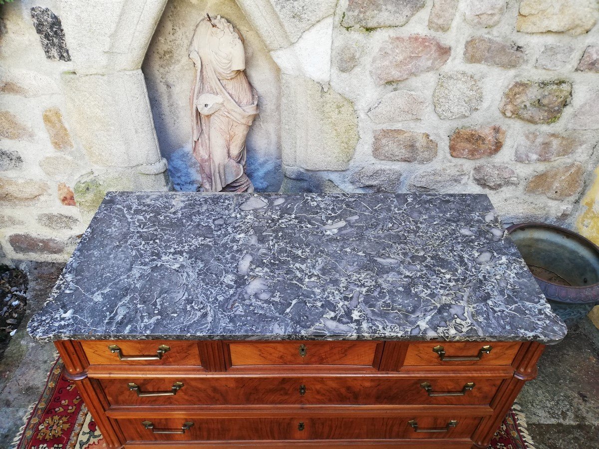 Louis XVI Period Chest Of Drawers-photo-4