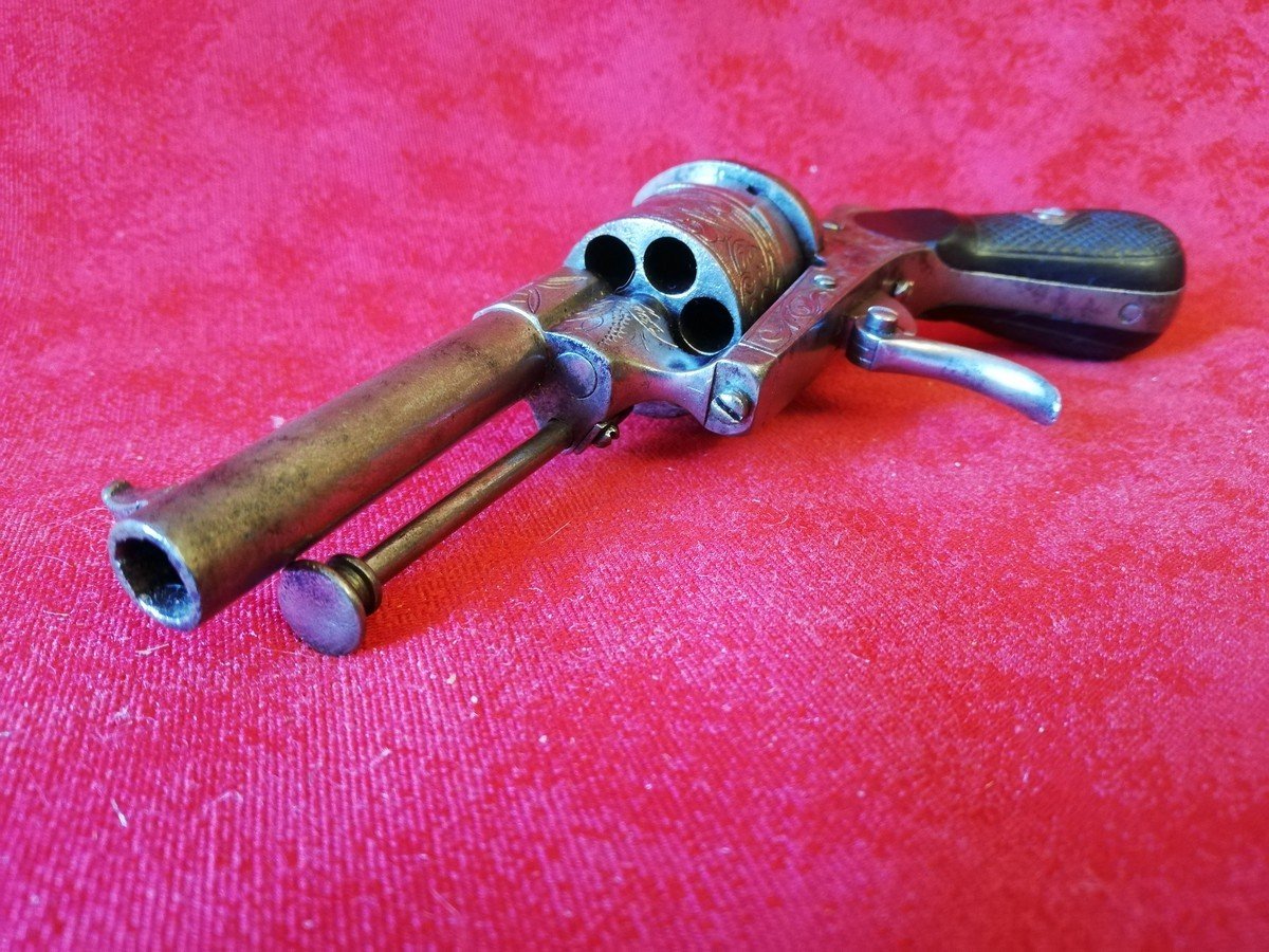 Petit pistolet à barillet -photo-7