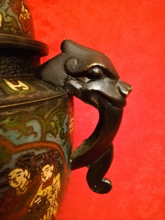 19th Century Chinese Incense Burner -photo-3