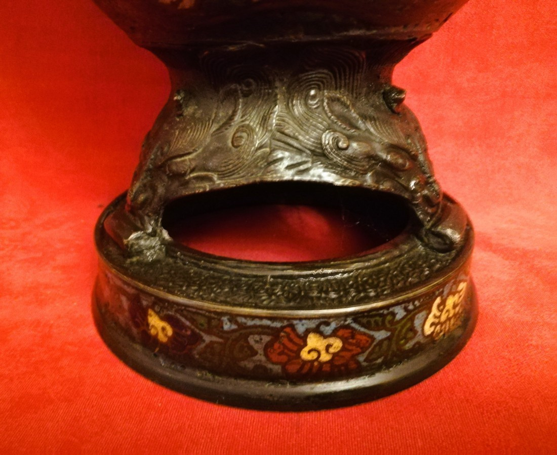 19th Century Chinese Incense Burner -photo-1