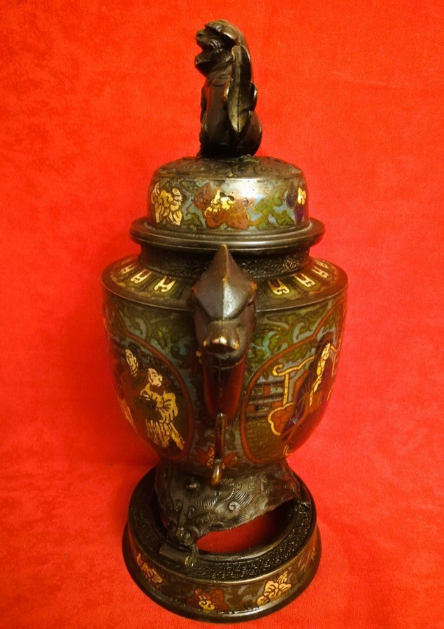 19th Century Chinese Incense Burner -photo-2