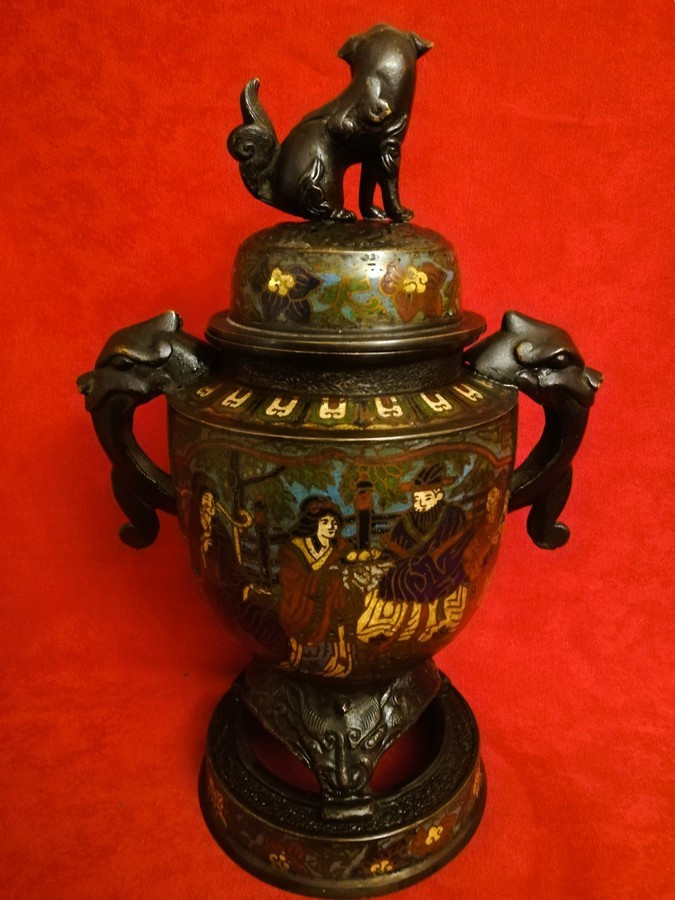 19th Century Chinese Incense Burner -photo-3