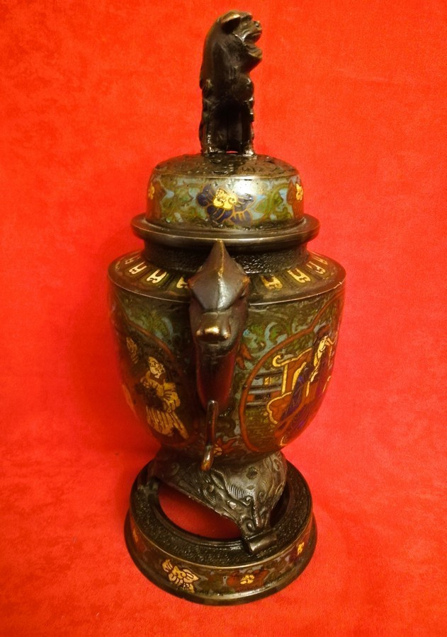 19th Century Chinese Incense Burner -photo-4