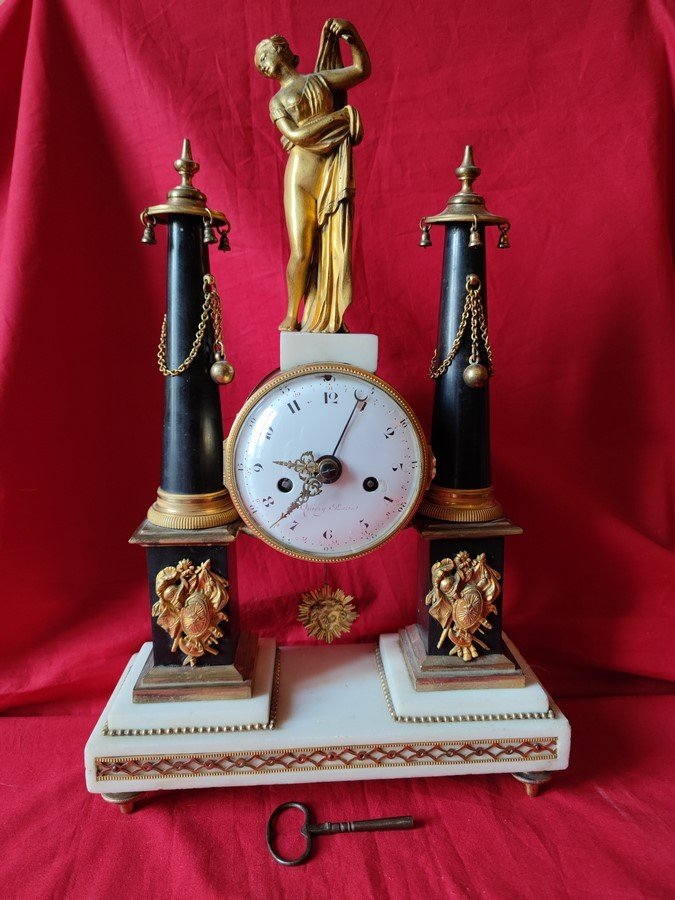 Directoire Period Clock-photo-2