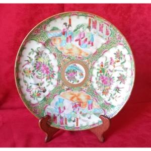 19th Century Canton Porcelain Plate