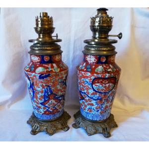 Pair Of Lamps From Japan 
