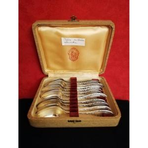 Twelve Small Spoons In A Box 