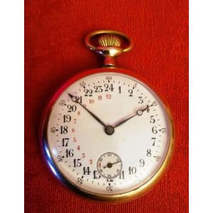 Gold Plated Pocket Watch