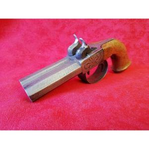 Double Barrel Percussion Pistol 