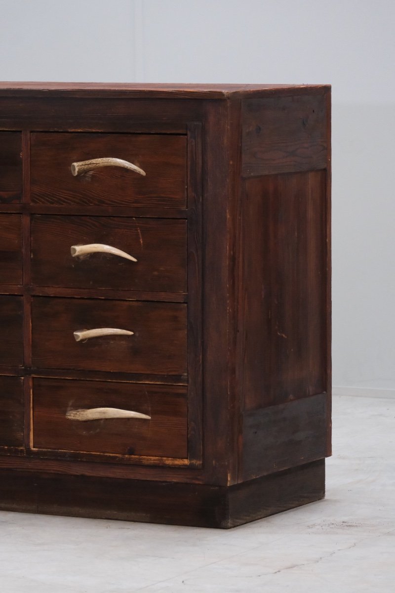 12 Drawer Sideboard With Horn Handles-photo-4