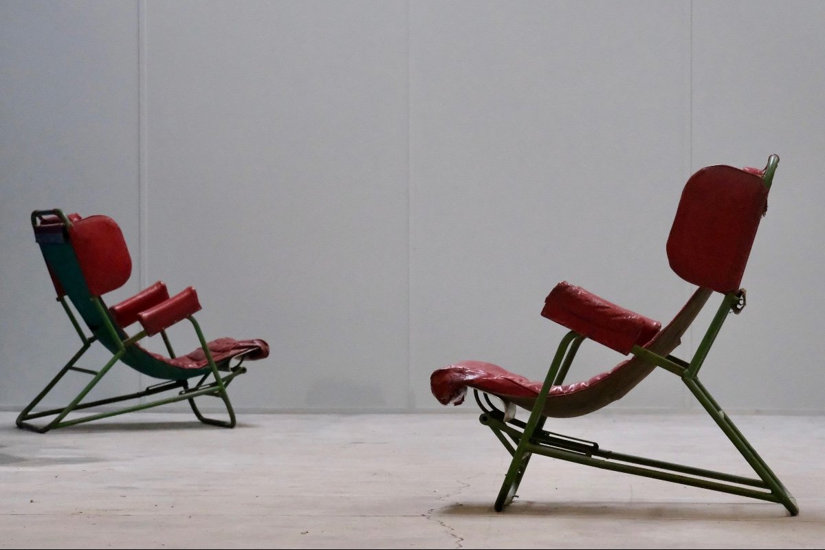 Pair Of Modernist Armchairs-photo-2