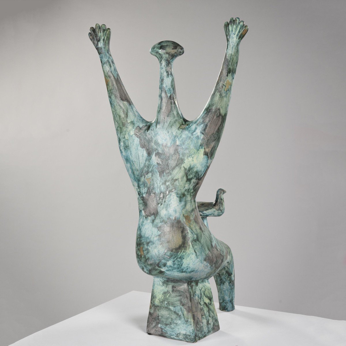 Unique Piece, Ceramic Sculpture By Alvino Bagni, 1964-photo-4