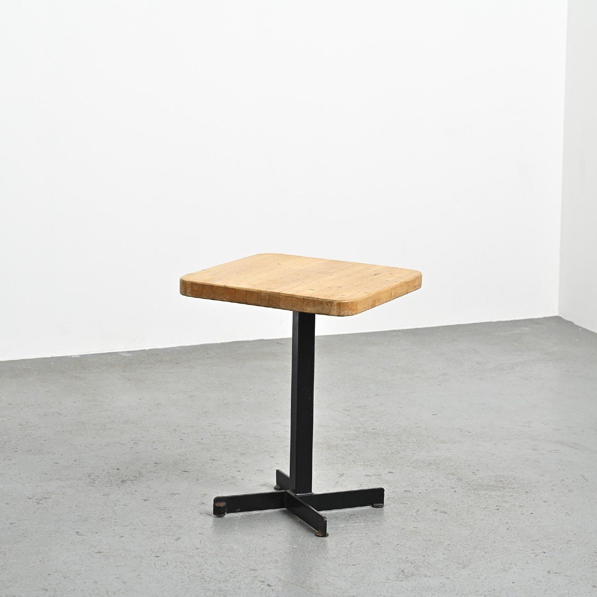 Square Table By Charlotte Perriand, Les Arcs 2000, Circa 1975