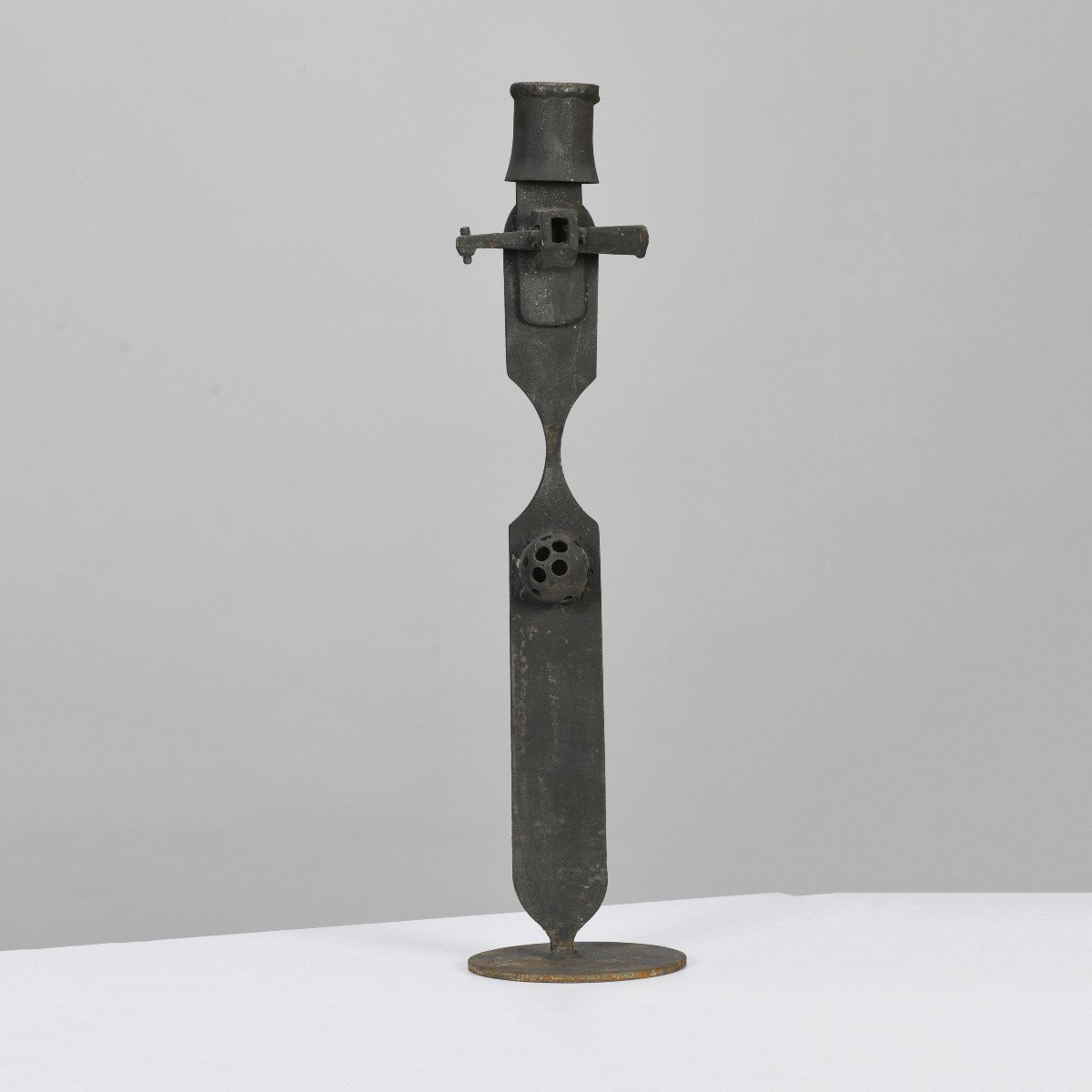 Freddy Madörin: Untitled 3, Welded Metal, Circa 1970-photo-2