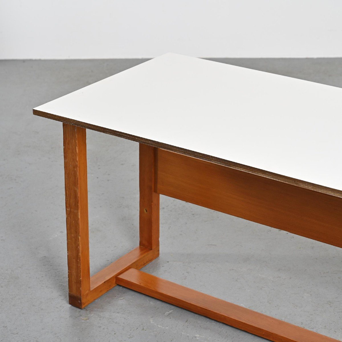 Table Modulable Par Pierre Guariche Pour La Plagne, Circa 1968 -photo-4