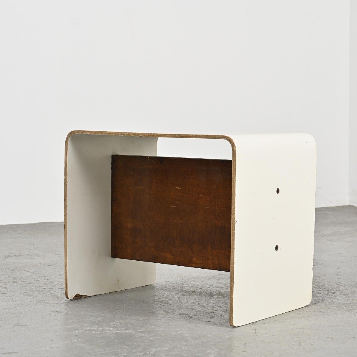  Pair Of Bedside Tables By Pierre Guariche, Circa 1968 -photo-2