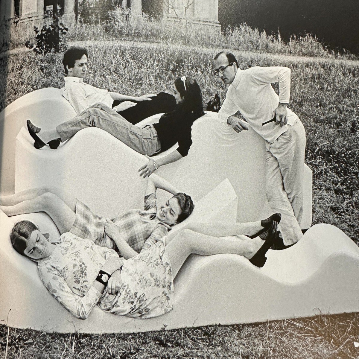 Canapé Modèle "superonda", Poltronova 1966 1ère édition-photo-2