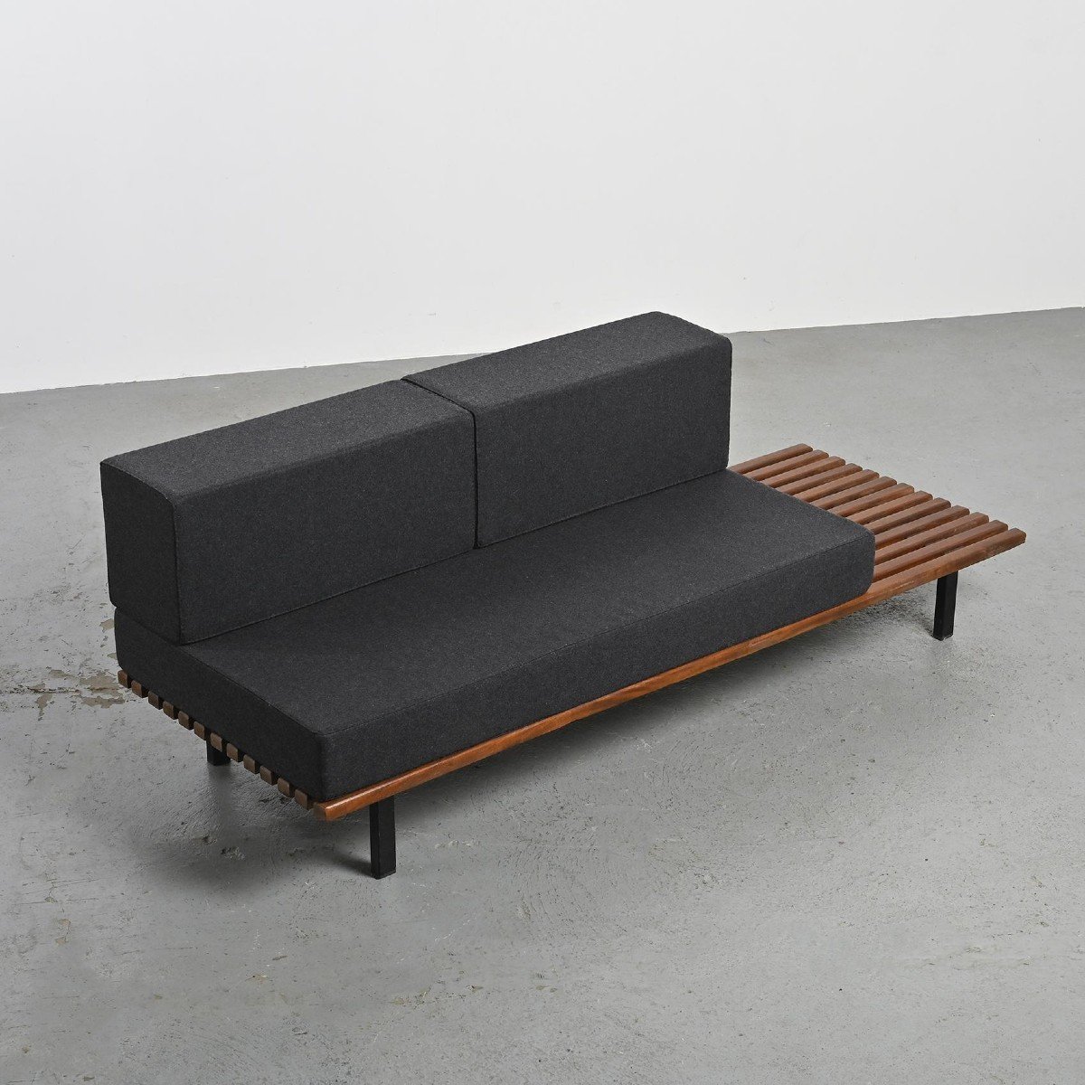 Charlotte Perriand Cansado Bench In Mahogany, Circa 1962-photo-1