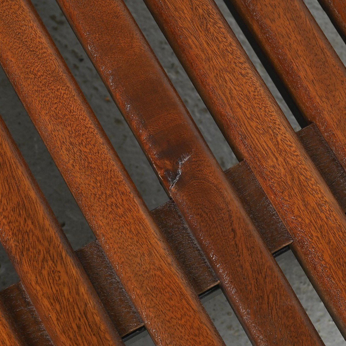 Charlotte Perriand Cansado Bench In Mahogany, Circa 1962-photo-6